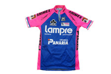 Maillot cyclisme vintage Lampre Colnago Santini