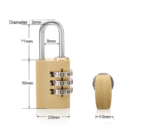 Cadenas code chiffres - cadenas, 3