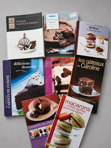 Lot livres cuisine - , desserts