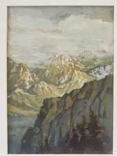 La neige sur les sommets des