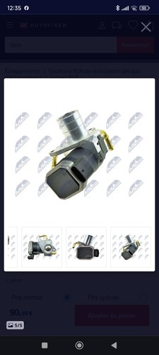 Vanne egr opel - egr, 2.2