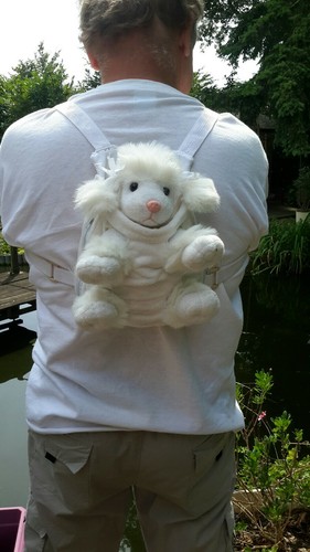 Peluche sac goûter pour - peluche, à