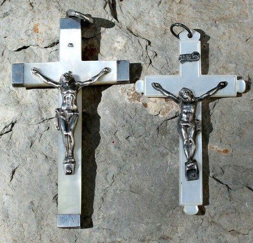 Anciens pendentifs croix en - 2,