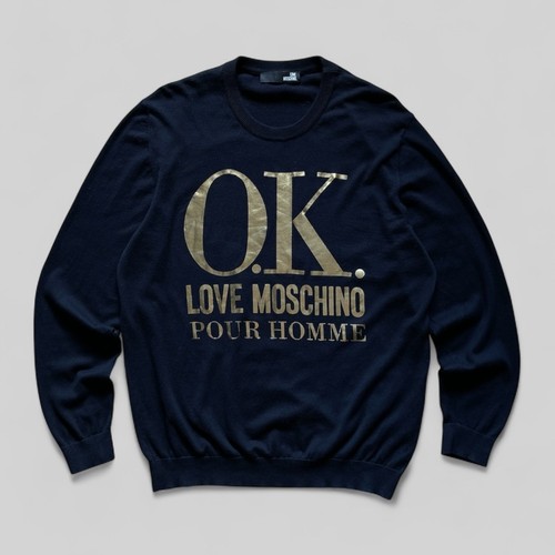 Pull homme love moschino - pull, en