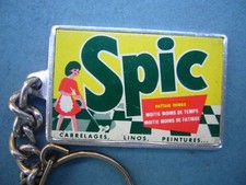 Porte clés  - Keychain - SPIC Nettoyage Sol  Vintage -  Carrelage  Lino