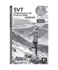 Les nouveaux cahiers - les, svt