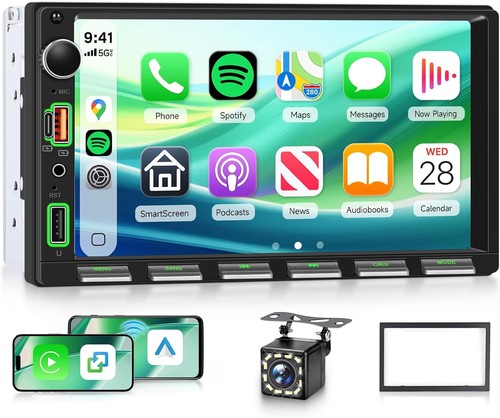 Autoradio din avec carplay - din,