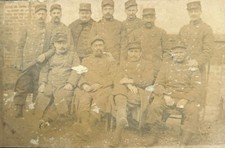PHOTO POILU 42 RI REGIMENT INFANTERIE GUERRE KEPI 1884 14 18 FRANÇAIS WWI WW1