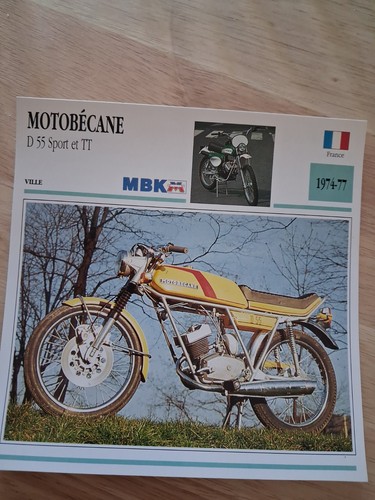Motobécane d55 sport tt - 50,