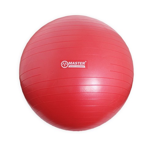 Ballon gymnastique rouge - ballon, de