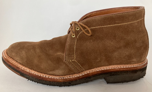 Alden suede boots - -, mens