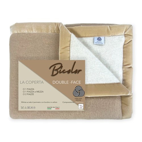Couverture bicolore pure - bicolore,
