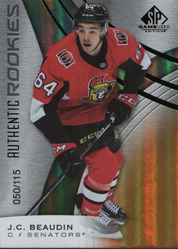 Game used authentic - sp,