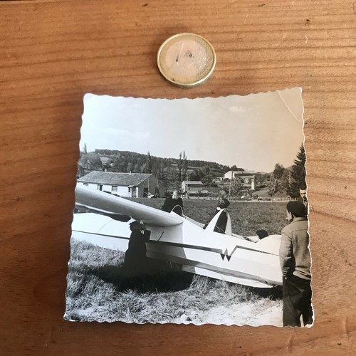 Photo ancienne vol voile - photo,