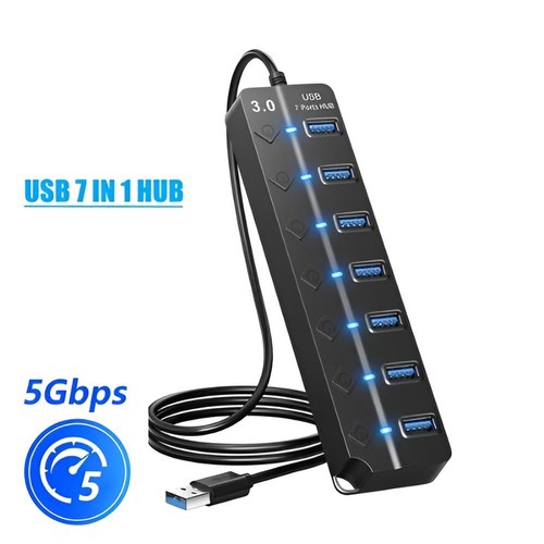 Hub usb multiprise 4 7 - hub, 4/7