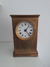 Horloge pendule ancienne Compiègne Louis Tassin en laiton. Montre