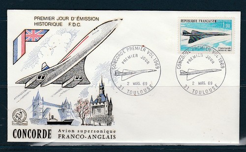 Enveloppe 1er jour - , avion