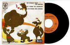 Jean NATY Orchestre Disque 45T EP UN CIRQUE TOUT EN CARTON - MONDE MELODY 4589