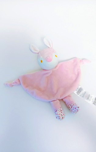 Doudou plat arrondi - plat, hochet