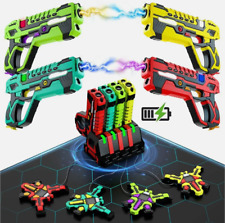 Pistolets jouets enfant Laser Tag Infrarouges Set Rechargeable 4 Packs 2.4GHz