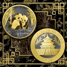 2026 Panda Chinois 30 Grammes