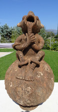 Jarre Mambila  en terre cuite  45 cm   Nigéria   Art Africain