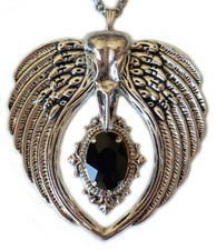 Gothic Raven Crow Skull Wings