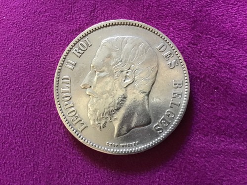 Francs argent leopold le - ii,