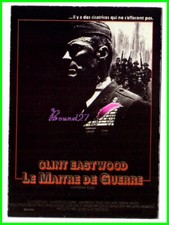Carte Postale Postcard FILM LE MAITRE DE GUERRE de Clint EASTWOOD