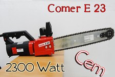 Tronçonneuse COMER E23 2300W Pour Tuf Et Poroton 53cm Barre Avec Rouleau Chaîne