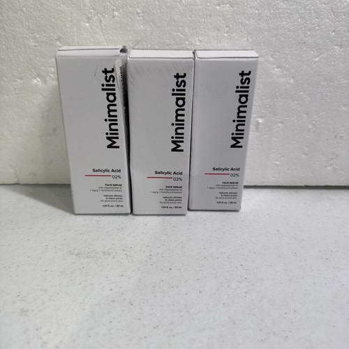 Minimalist salicylic - minimalist,