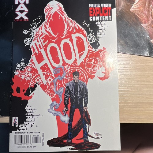 Marvel max comics the hood - hood, #1