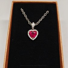 Pendentif cœur argent - pendentif,
