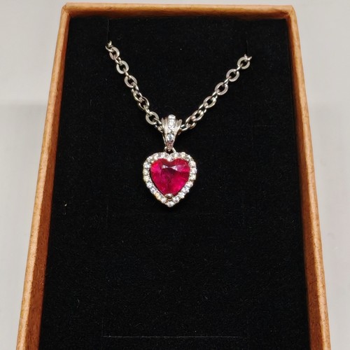 Pendentif cœur argent - pendentif,