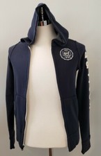 NWT ABERCROMBIE KIDS BOYS FULL ZIP HOODED SWEAT FLEECE JACKET XL #153