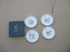 4 petites soucoupes ARTORIA en