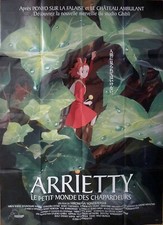 THE SECRET WORLD OF ARRIETTY - GHIBLI / MIYAZAKI - ORIGINAL LARGE MOVIE POSTER