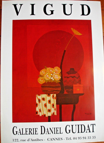 Affiche vigud galerie daniel - ,