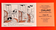 Chaland carton invitation - chaland,