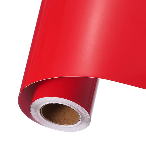 Vinyle adhésif rouge