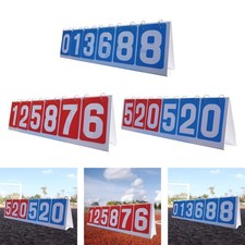 Tableau de Bord de Table à Rabat, 6 Tableaux de Pointage Numériques, Tableau