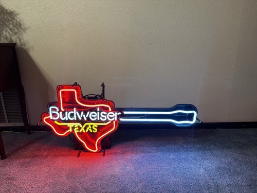 1989 vintage guitar budweiser - vintage,