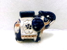 Porte cure dent en céramique " Eléphant "