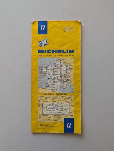 Ancienne carte routière - ancienne,