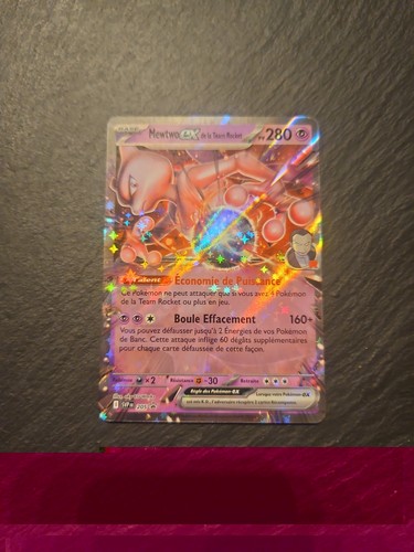 Carte pokémon mewtwo - pokémon, la