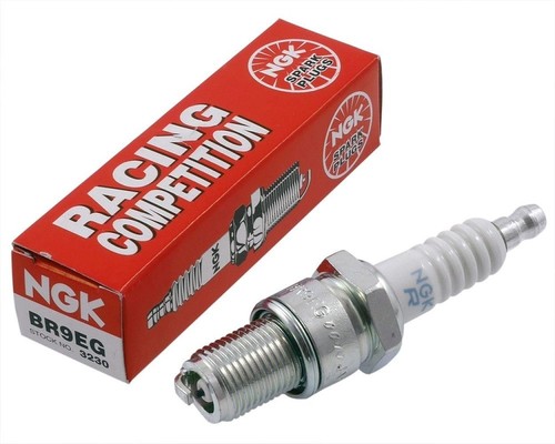 Ngk br9eg racing spark plug - ngk,