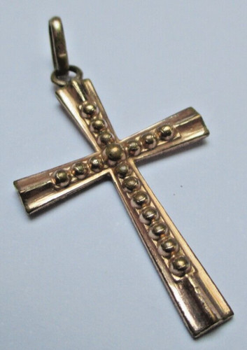 Ancien rare pendentif croix - pendentif,