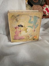 Boite à poudre ancienne de marque KLYTIA - "  Au Bonheur du Jour "