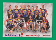 CYCLISME carte équipe