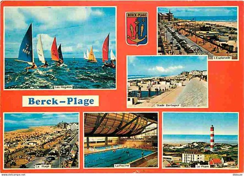 Carte postale berck sur - carte,